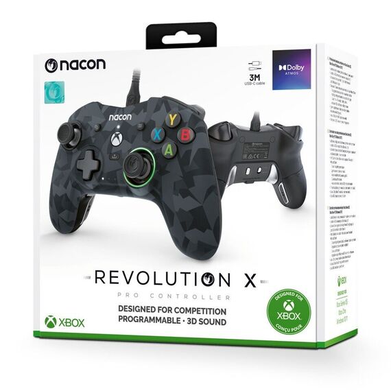 Nacon Revolution X Controller - Urban Camo (XBOX) / PlayStation 5 - PS5 Accessories - Accessories for Consoles - Techbox