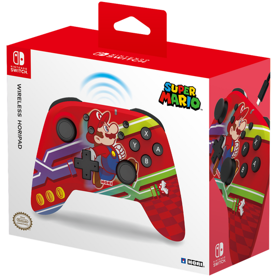 HORI Wireless Horipad - Mario IML / Nintendo Switch - Nintendo Switch Accessories - Accessories for Consoles - Techbox