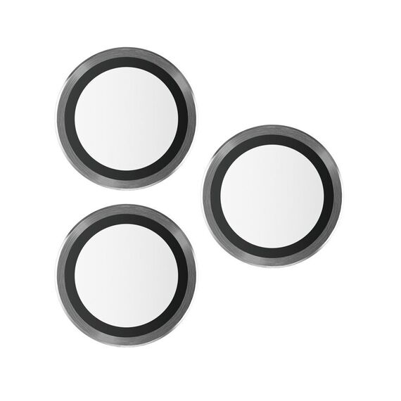 PanzerGlass™ -  Hoops Camera Lens Protector iPhone 15 Pro - 15 Pro Max - Black Metal / Electronics - Apple iPhone - Screen & Camera Protection - Techbox