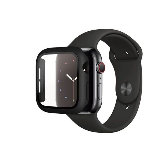 PanzerGlass - Screen Protector Full Body Apple watch 4 - 5 - 6 - SE 44mm - Black / Electronics - Accessories - Smartwatches & Accessories - Techbox