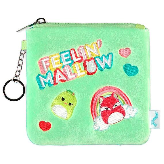 Squishmallows Mixed Squish fluffy wallet |  Techbox