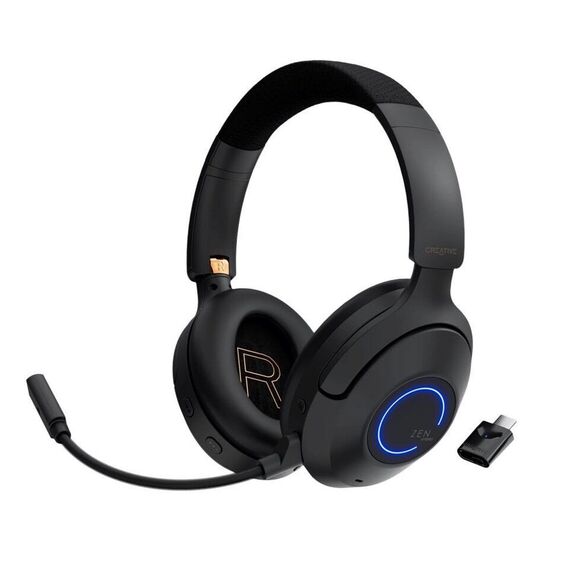 Creative - Zen Hybrid Pro Classic Wireless Over-Ear Headphones ANC - Black / Electronics - PS5 Accessories - Accessories for Consoles - Techbox