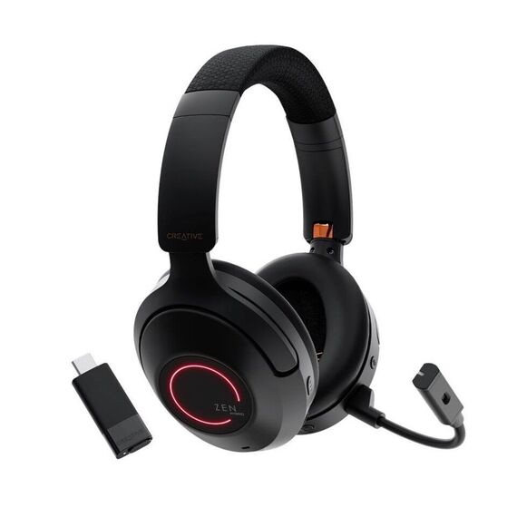 Creative - Zen Hybrid Pro Classic Wireless Over-Ear Headphones ANC - Black / Electronics - PS5 Accessories - Accessories for Consoles - Techbox