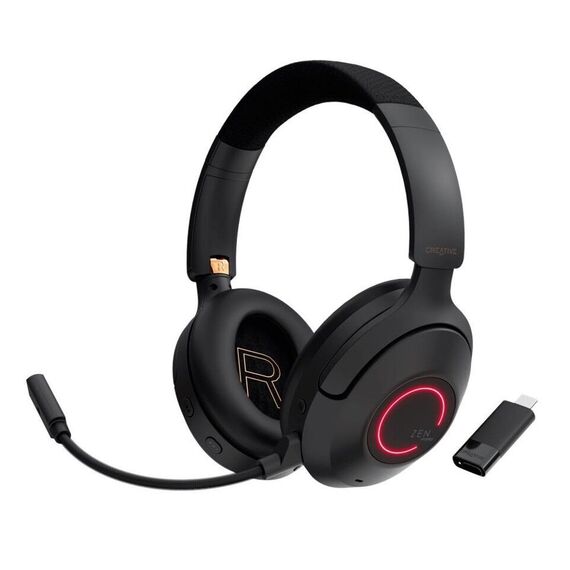 Creative - Zen Hybrid Pro Classic Wireless Over-Ear Headphones ANC - Black / Electronics - PS5 Accessories - Accessories for Consoles - Techbox