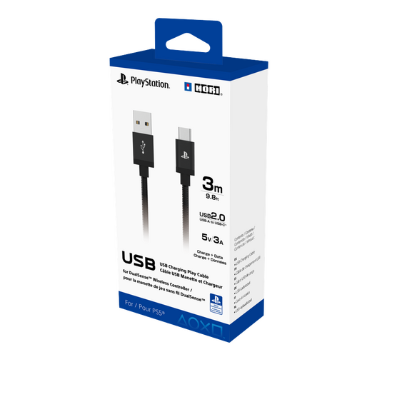 HORI DUALSENSE CONTROLLER CHARGE CABLE / PlayStation 5 - PS5 Accessories - Accessories for Consoles - Techbox