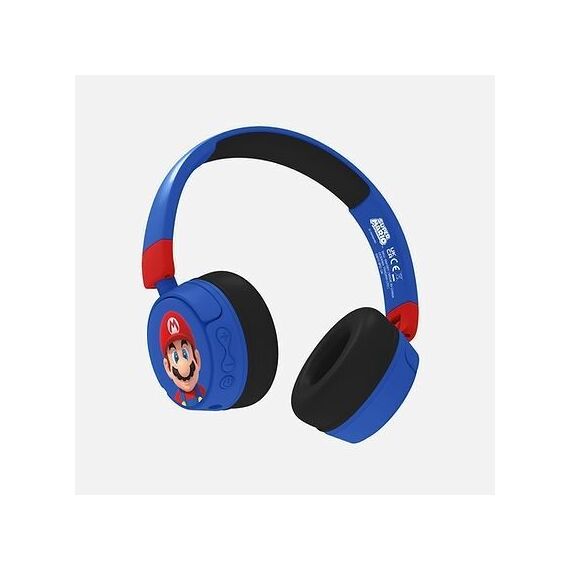 OTL - Super Mario Blue Kids Wireless Headphones / Toys - Headsets - Speakers & Headphones - Techbox