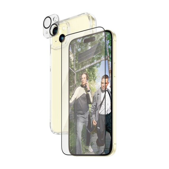 PanzerGlass -  Apple Iphone 15 Plus 6,7 Ultra Wide Fit Bundle + Picture Perfect + Hardcase with D30 / Electronics | Techbox