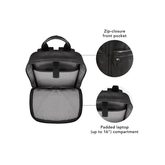 Dbramante1928 - Fredensborg Backpack - Black / Luggage and Travel Gear - Bags, Backpacks & Luggages - Fashion - Techbox