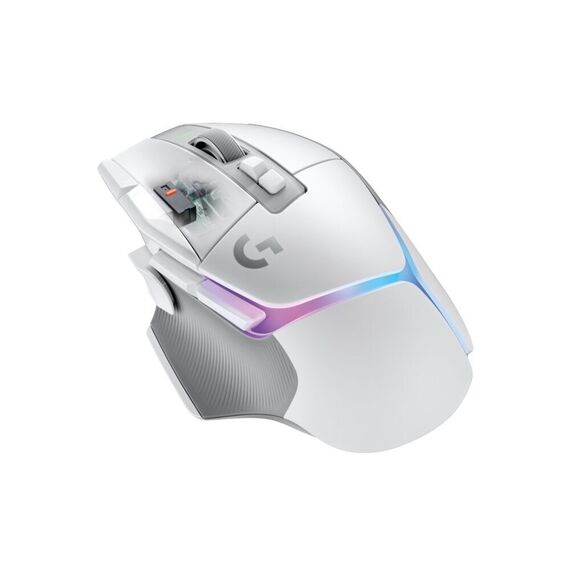 Logitech - G502 X PLUS Wireless Gaming Mouse - White / Computers | Techbox