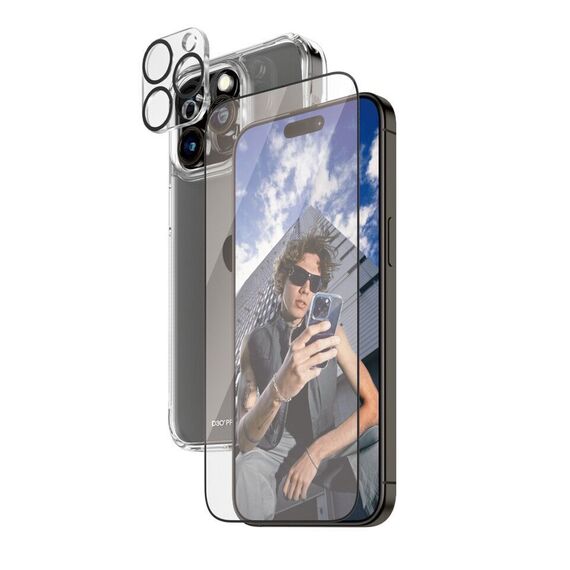 PanzerGlass - 3-i-1 Package iPhone 15 Pro Max / Electronics | Techbox