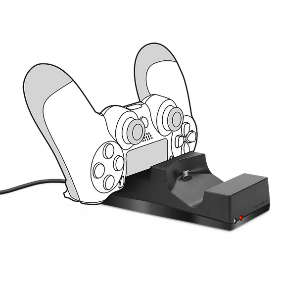 Speedlink - JAZZ USB Charger – for PS4, black / PlayStation 4 - PS4 Accessories - Accessories for Consoles - Techbox