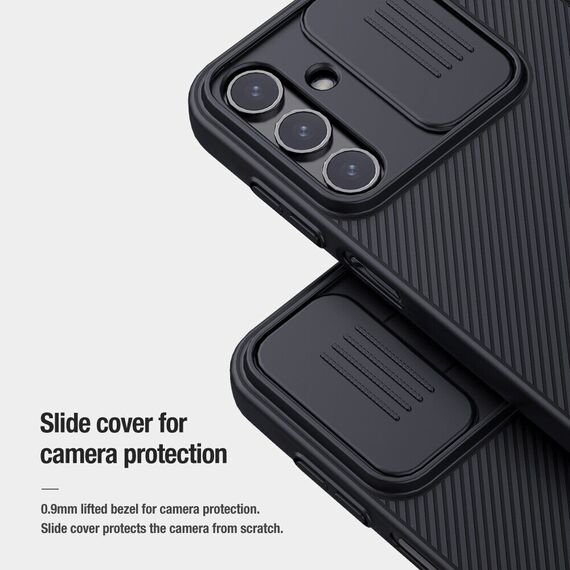Nillkin CamShield Case with camera cover for Samsung Galaxy A15 5G - black | Techbox
