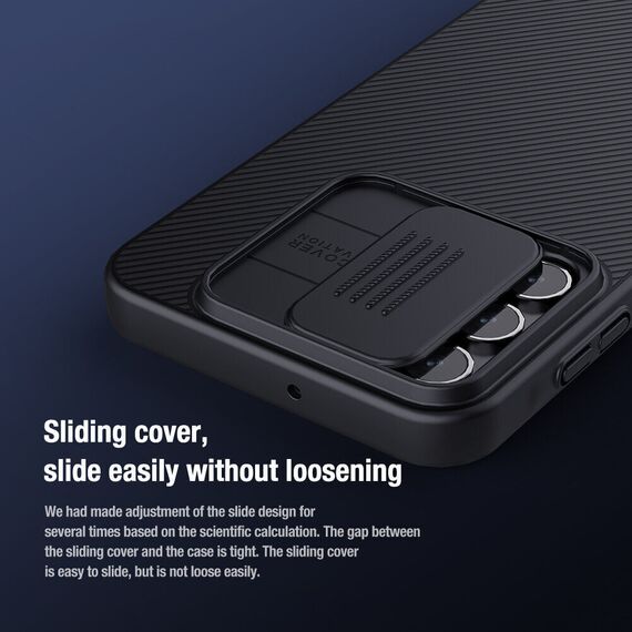 Nillkin CamShield Case with camera cover for Samsung Galaxy A15 5G - black | Techbox