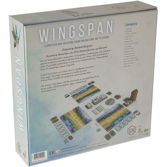 Wingspan - Boardgame (English) (PEG2910 ) / Toys - Αταξινόμητα -  - Techbox