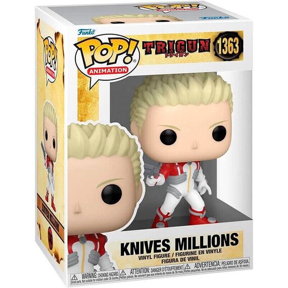 POP figure Trigun Knives Millions - Funko POP - Collectibles - Techbox