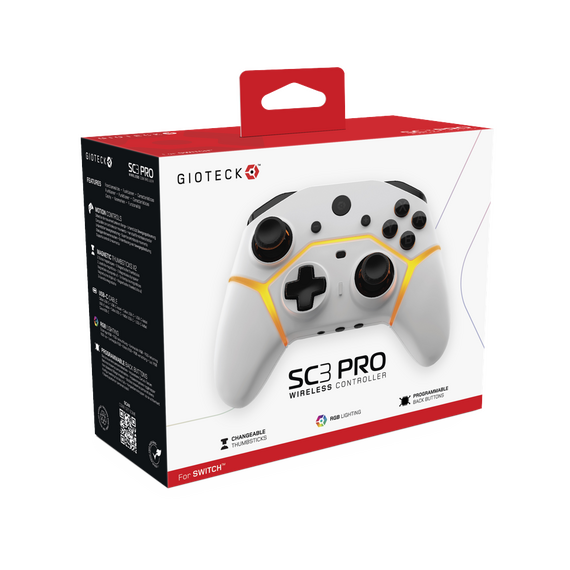 GIOTECK SC3 PRO Wireless Controller / Nintendo Switch |  Techbox