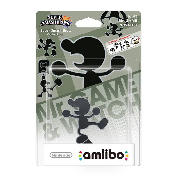 Nintendo Amiibo Figurine Mr. Game & Watch / Wii U | Techbox