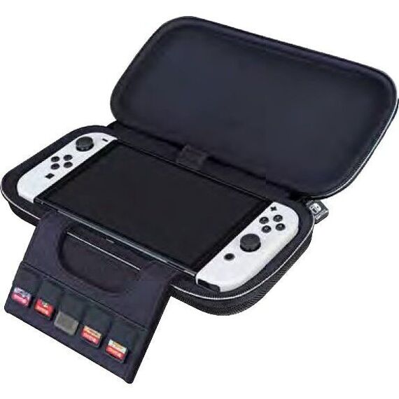 Bigben Nintendo Switch Interactive Official Deluxe Travel Case - Red / Nintendo Switch | Techbox