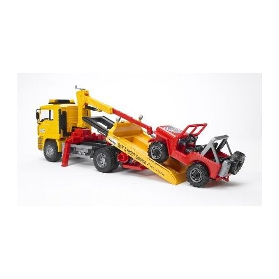 Bruder - Man TGA Breakdowntruck with Cross Country Vehicle (02750) / Toys - Αταξινόμητα -  - Techbox