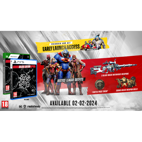 Suicide Squad: Kill The Justice League (Deluxe Edition) / Xbox Series X - Series X Games - Games - Techbox