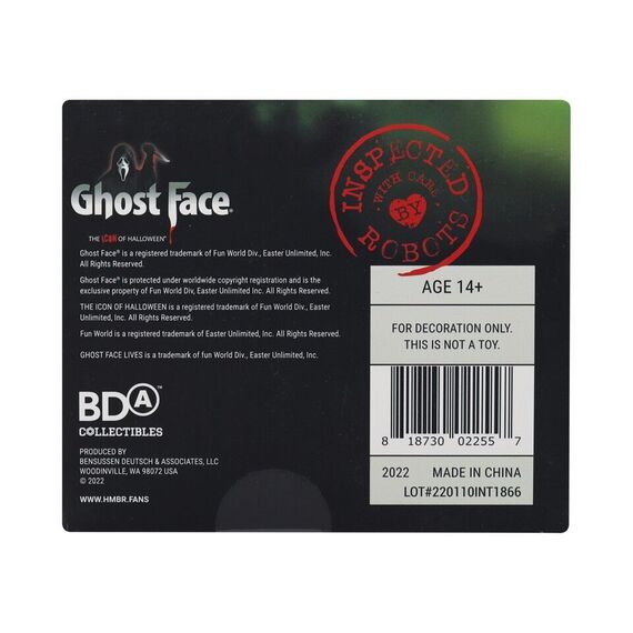 Ghostface - Fluorescent Green Collectible Vinyl Figure / Fan Shop and Merchandise |  Techbox