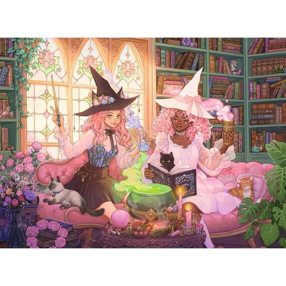 Ravensburger - Puzzle Enchanting Library 200p / Toys |  Techbox