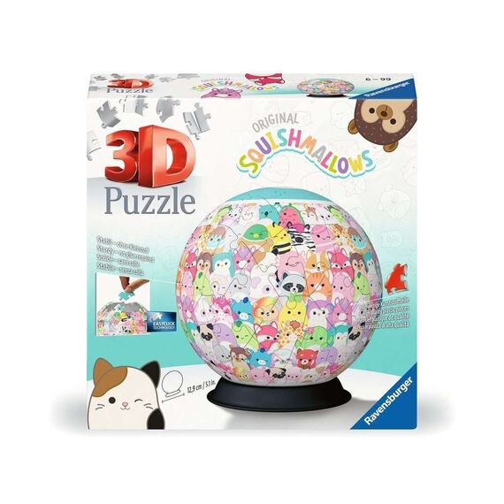 Ravensburger - Puzzle Squishmallows 3D Ball 72p / Toys - Puzzles - Gifts - Techbox