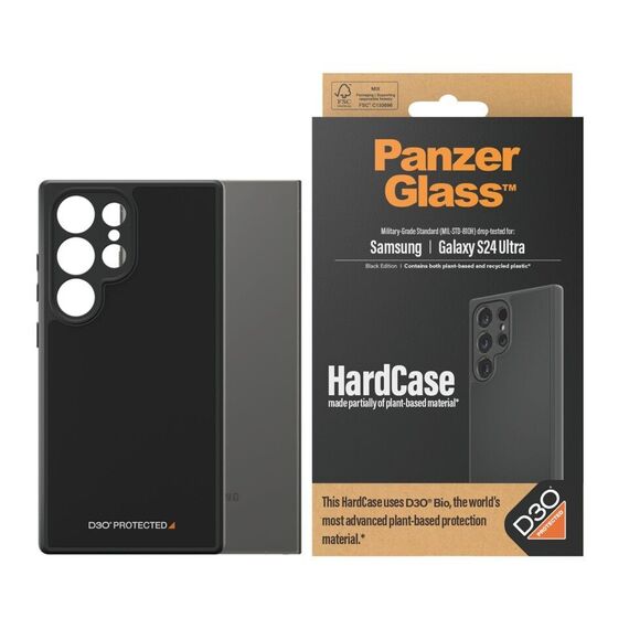 PanzerGlass - Hardcase with D3O Galaxy S24 Ultra Black / Electronics - Samsung - Screen & Camera Protection - Techbox