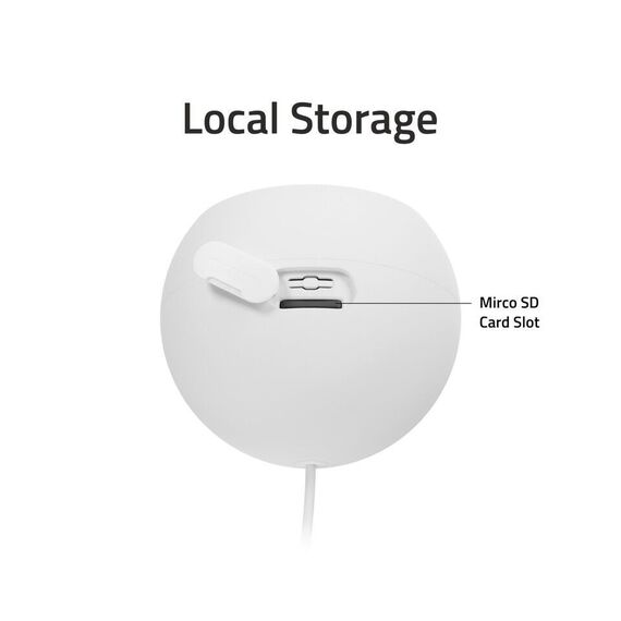 Hombli - Smart Outdoor/indoor Compact Cam, White / Electronics