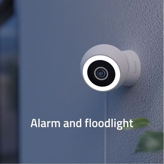 Hombli - Smart Outdoor/indoor Compact Cam, White / Electronics