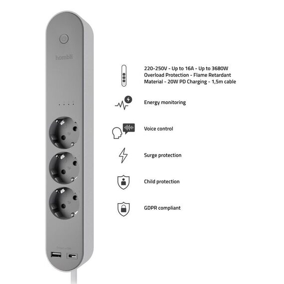 Hombli - Smart Power Strip / Electronics