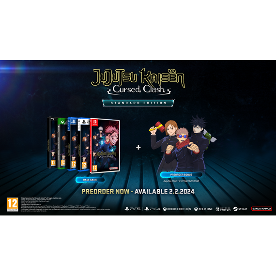 Jujutsu Kaisen Cursed Clash / Nintendo Switch - Nintendo Switch Games - Games - Techbox