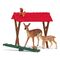 Schleich - Farm World - Feeding The Forest Animals (42658) / Toys
