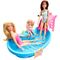 Barbie - Doll And Pool Playset, Blonde With Pool, Slide, Towel And Drink Accessories (HRJ74) / Toys - Dolls - Collectibles - Techbox