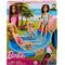 Barbie - Doll And Pool Playset, Blonde With Pool, Slide, Towel And Drink Accessories (HRJ74) / Toys - Dolls - Collectibles - Techbox