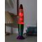 iTotal - Color-changing LED Lava Lamp - Rainbow Base and White Wax (XL2683) / Toys