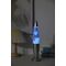 iTotal - Color-changing LED Lava Lamp - Silver Base and White Wax (XL2673) / Toys