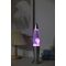 iTotal - Color-changing LED Lava Lamp - Silver Base and White Wax (XL2673) / Toys