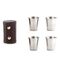 Shot Glasses With Leather Case / Gadgets - Αταξινόμητα -  - Techbox