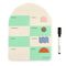 Magnetic Memo Board Green / Gadgets