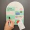 Magnetic Memo Board Green / Gadgets