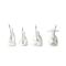 Tea Holder Fisherman Set Of 4 (CU127) / Gadgets