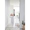 SAFE - SafeGate Wood Hardware Mounted - White - 76 -105 cm / Baby and Children