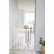 SAFE - SafeGate Wood Hardware Mounted - White - 76 -105 cm / Baby and Children