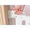 SAFE - SafeGate Wood Hardware Mounted - White - 76 -105 cm / Baby and Children
