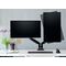 Kensington - OneTouch SmartFit Monitor arm dual - Black / Computers