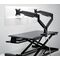 Kensington - OneTouch SmartFit Monitor arm dual - Black / Computers