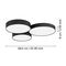 EGLO - Barbano-Z ceiling lamp black 60.5x56x5 - RGB + TW - Zigbee, Bluetooth / Electronics | Techbox