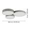 EGLO - Barbano-Z ceiling lamp gray 60.5x56x5 - RGB + TW - Zigbee, Bluetooth / Electronics | Techbox