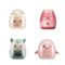 Squishalongs - 2,5 cm Keychain 4 Pack Asst (2420102) / Toys - Keychains - Gifts - Techbox